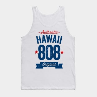 Authentic Hawaii 808 Area Code Tank Top